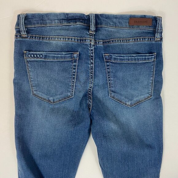 Blank NYC Jeans Women's Size 26 (26 x 27) Low Rise Skinny Rough Hem Light Wash - Picture 8 of 11